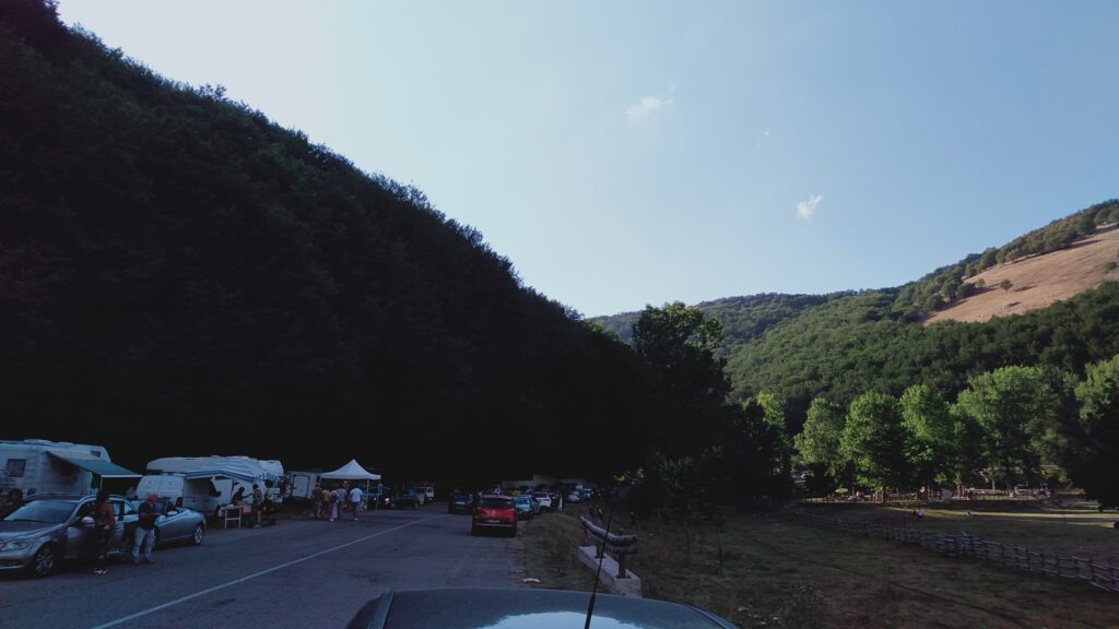 Lago Laceno: mercatino